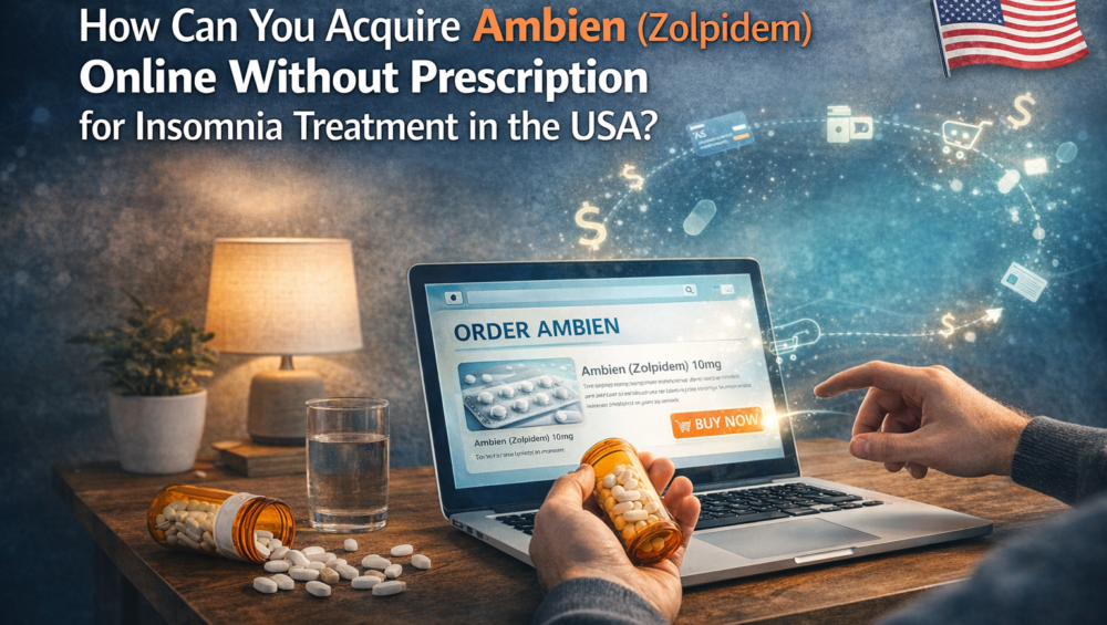 Buying Ambien online for insomnia treatment